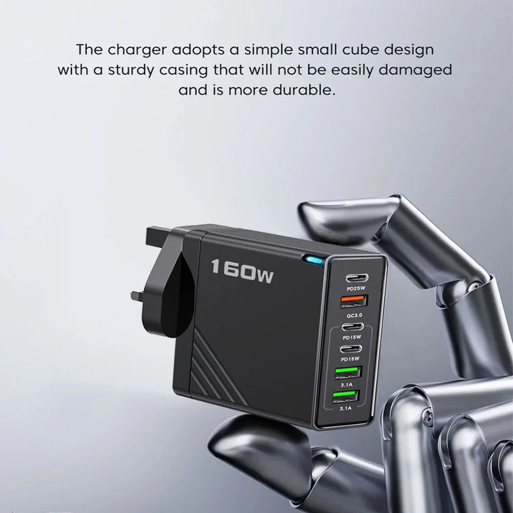 Maerknon Fast Charging USB-C PD Wall Charger – Universal Phone Adapter