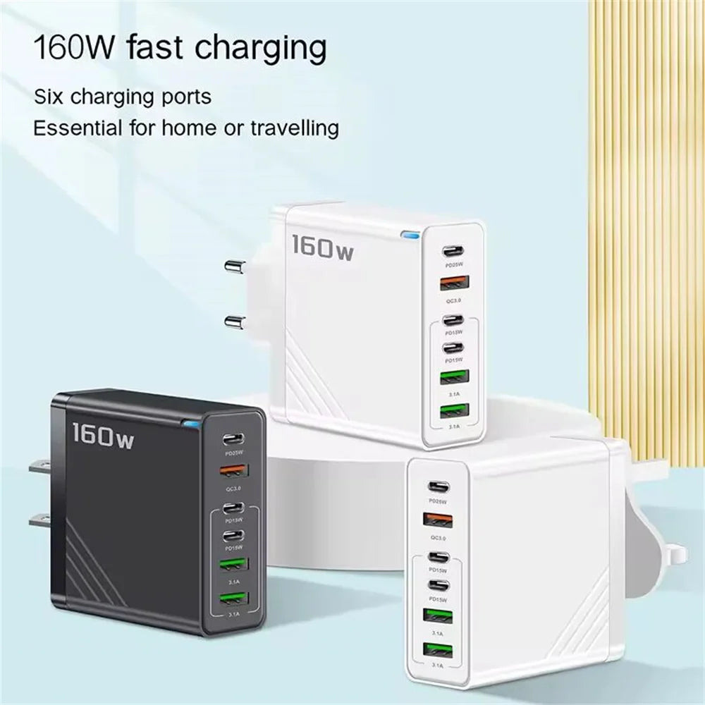 Maerknon Fast Charging USB-C PD Wall Charger – Universal Phone Adapter
